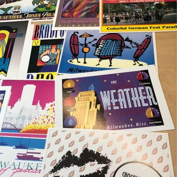 1980s/90s Vintage Wisconsin Unused Postcards #WIPC. - Picture 7 of 8